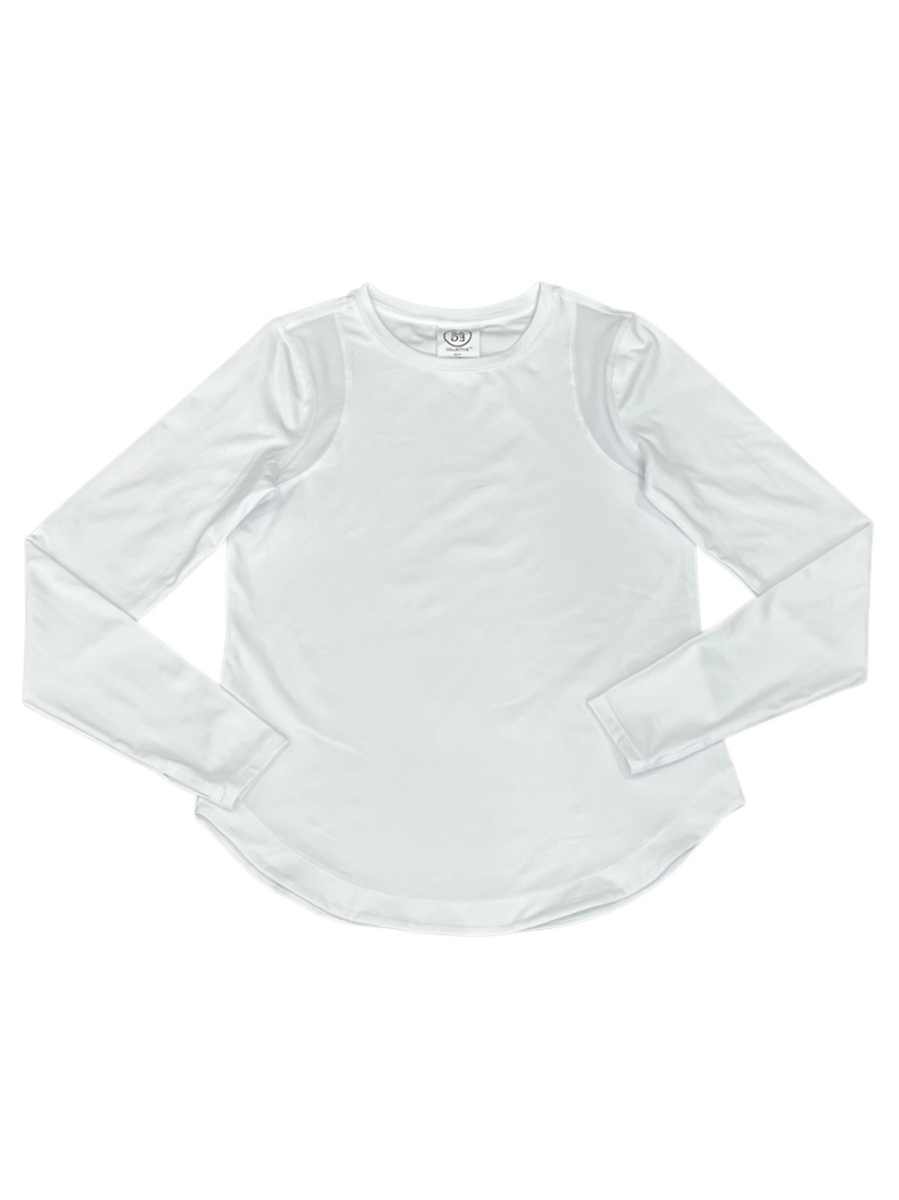 🌸2/$12🌸 SAGE collective Mesh Long Sleeve Active Top White Size XS